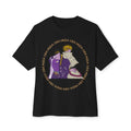 Jotaro Kujo and Dio Brando Duo Graphic Tee — 'Ora - Muda' JoJo-Inspired Oversized Shirt