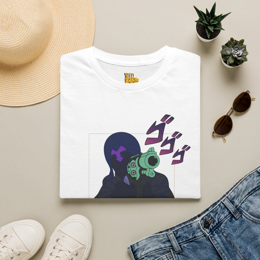 Mista from Jojo's Bizarre Adventure Golden Wind Inspired Tee