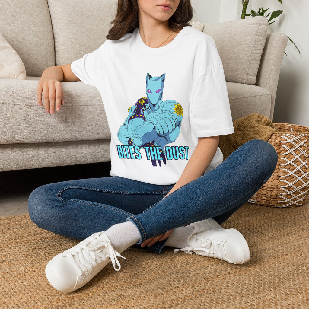 Killer Queen Stand “Bites the Dust” Jojo's Bizarre Adventure Inspired Graphic Tee