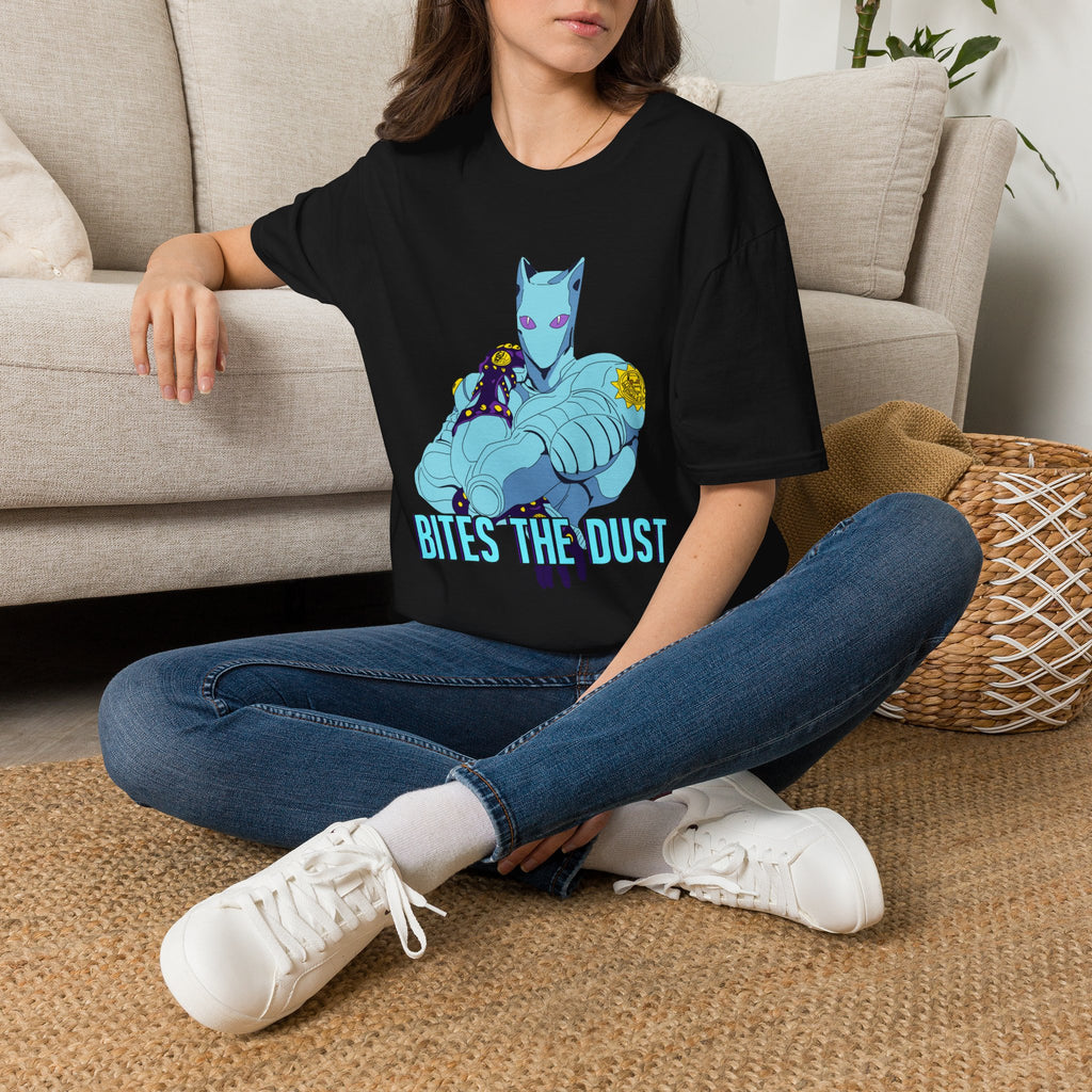 Killer Queen Stand “Bites the Dust” Jojo's Bizarre Adventure Inspired Graphic Tee