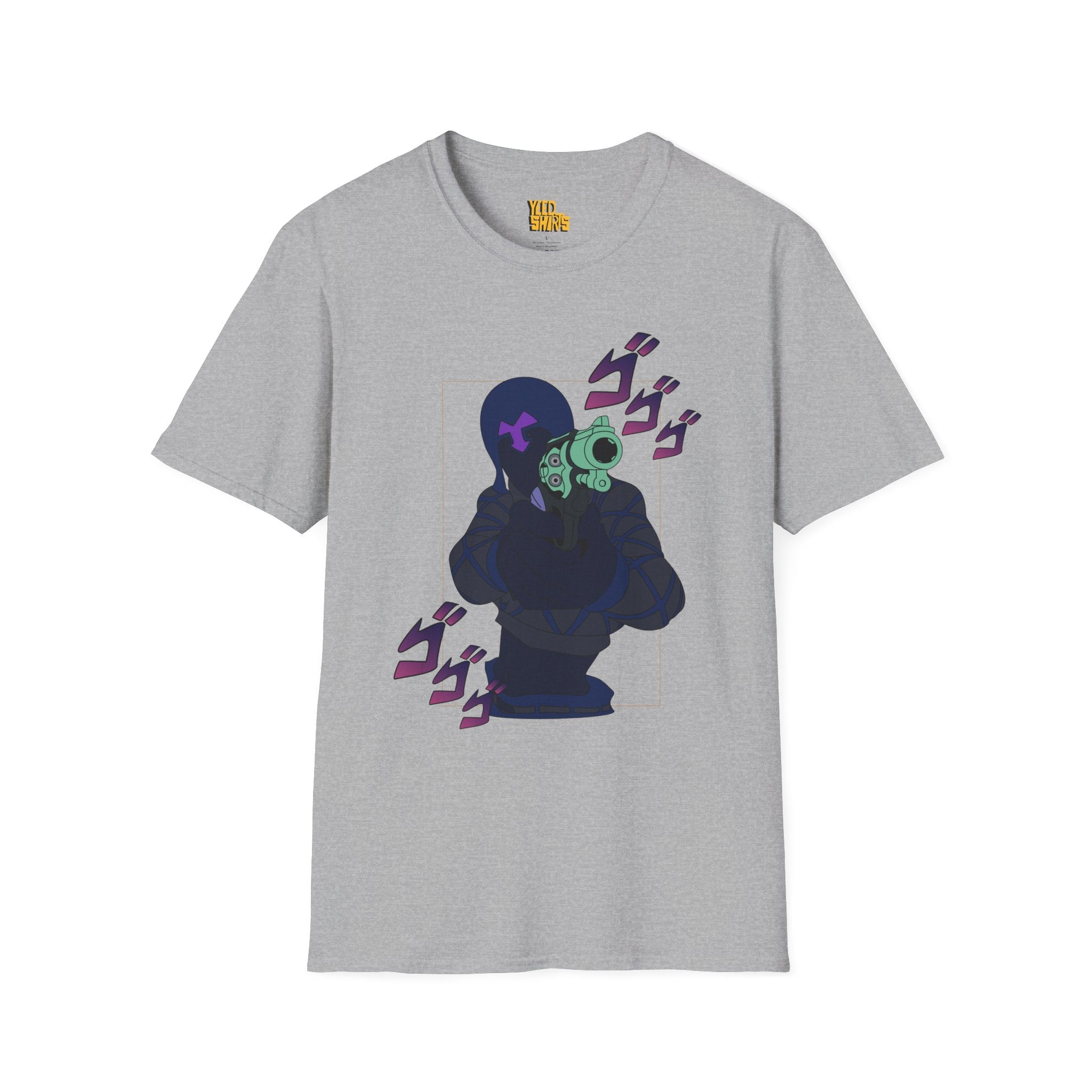 Mista from Jojo's Bizarre Adventure Golden Wind Inspired Tee