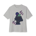 Oversized Jojo's Bizarre Adventure Golden Wind Inspired Graphic T-Shirt — Mista