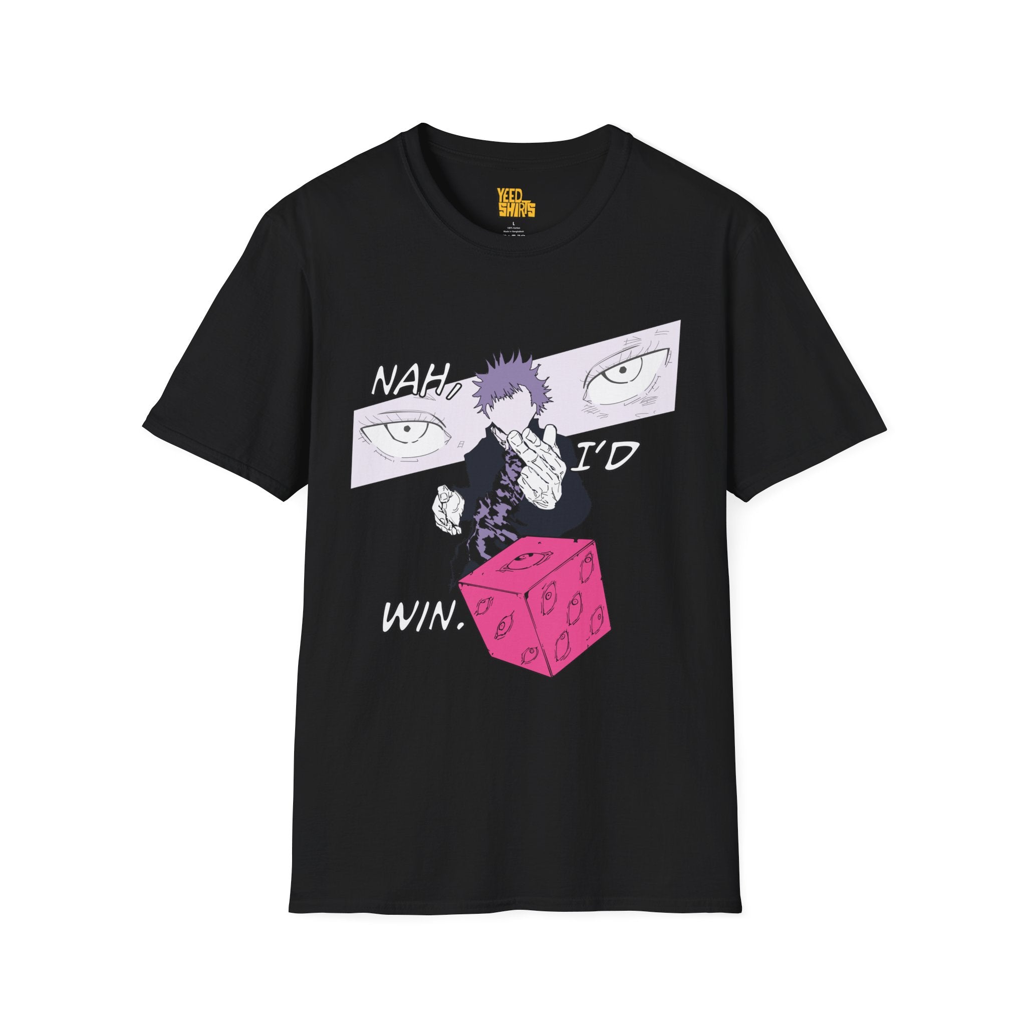 Jujutsu Kaisen 'Satoru Goju, "Nah, I'd Win"' Graphic Tee