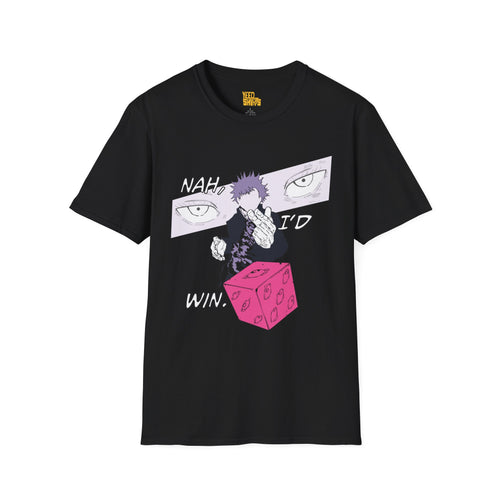 Jujutsu Kaisen 'Satoru Goju, "Nah, I'd Win"' Graphic Tee