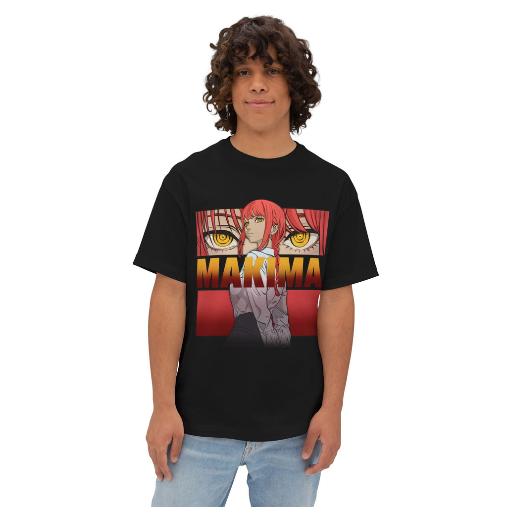 OVERSIZED Makima 'Control' Chainsaw Man Streetwear Tee