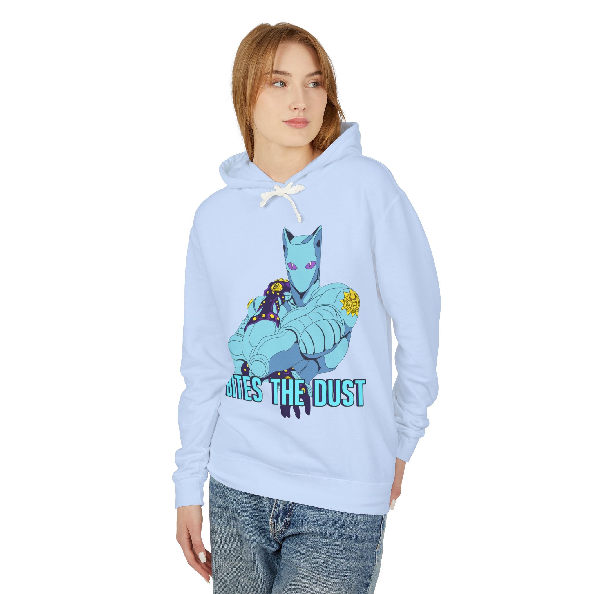 Killer Queen Stand “Bites the Dust” Jojo's Bizarre Adventure Inspired Hoodie — Anime Graphic Sweatshirt