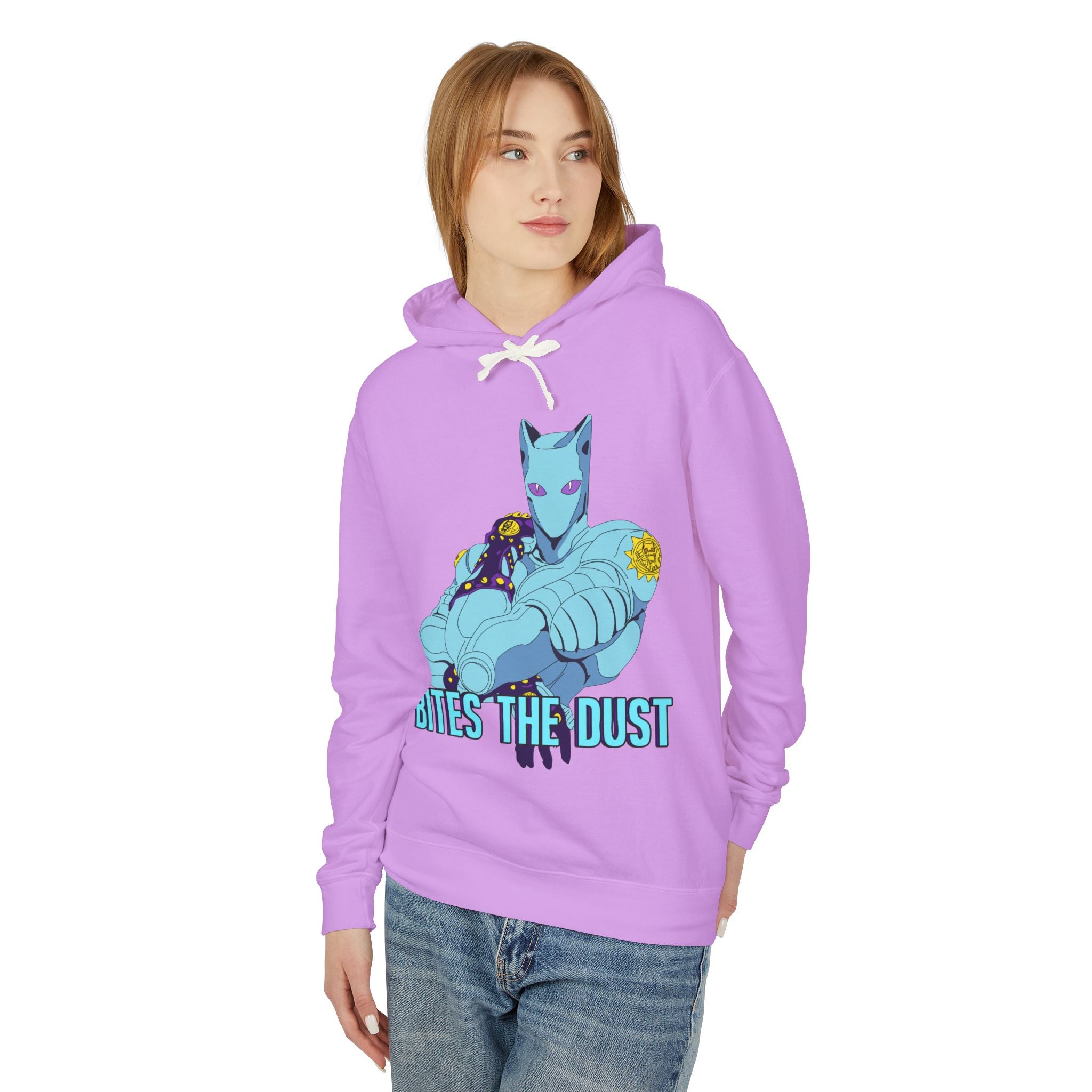 Killer Queen Stand “Bites the Dust” Jojo's Bizarre Adventure Inspired Hoodie — Anime Graphic Sweatshirt