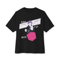 Jujutsu Kaisen Inspired Oversized Tee — Satoru Gojo's Hollow Purple "Nah, I'd Win" Graphic T-Shirt